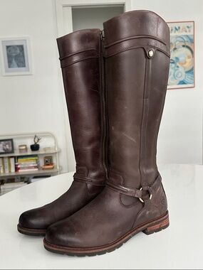 Ariat Ladies Scarlet Waterproof Mocha English Boots